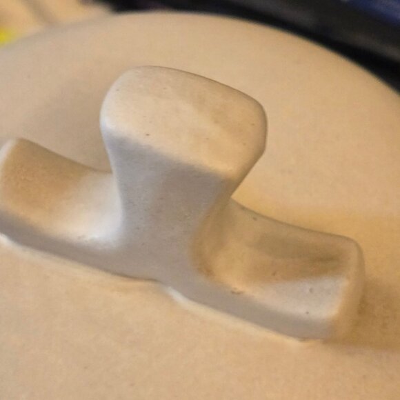 Metlox Poppytrail Sun Face Cookie Jar RARE California Vintage Pottery AS IS Read - Picture 6 of 16